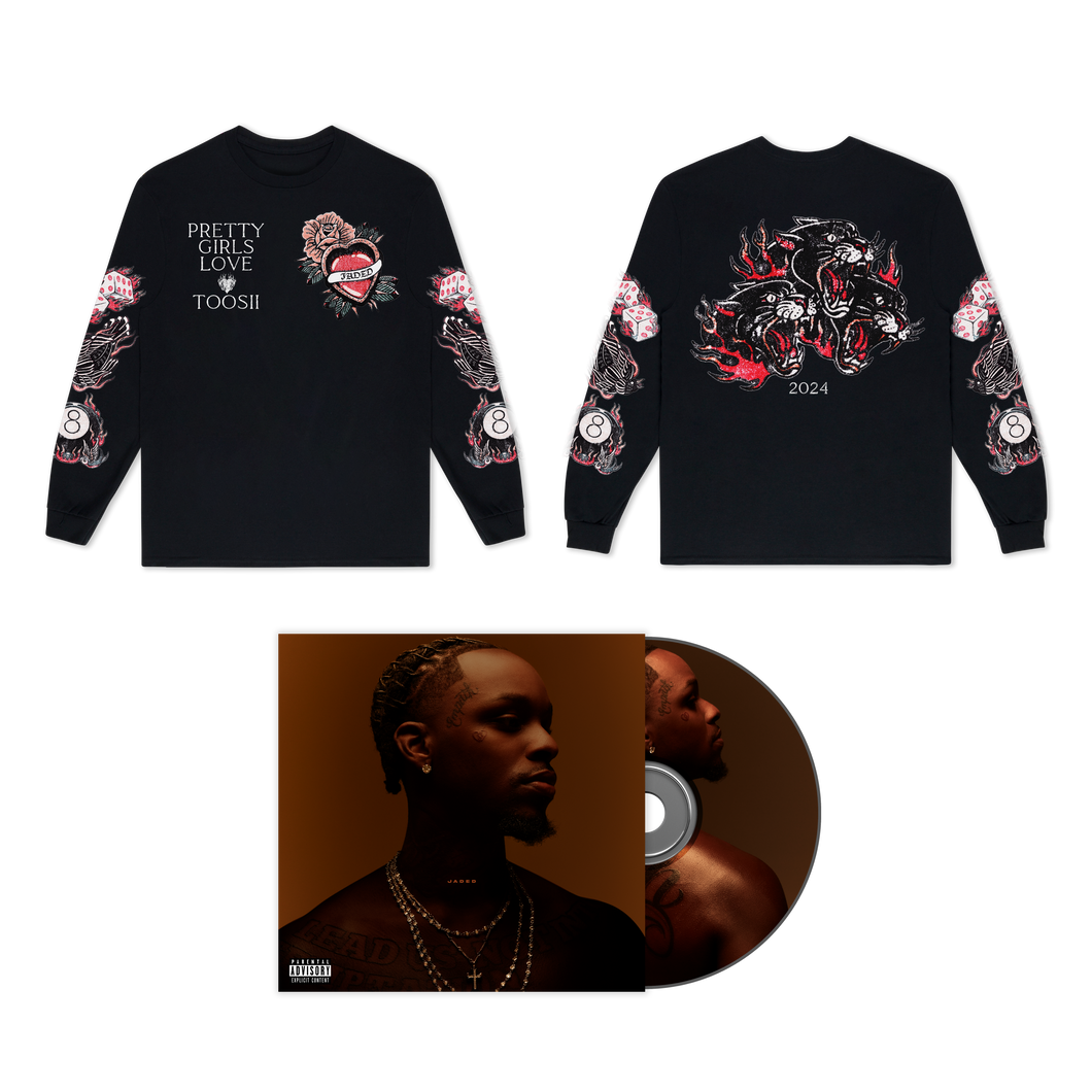 SINNER LONGSLEEVE + JADED CD